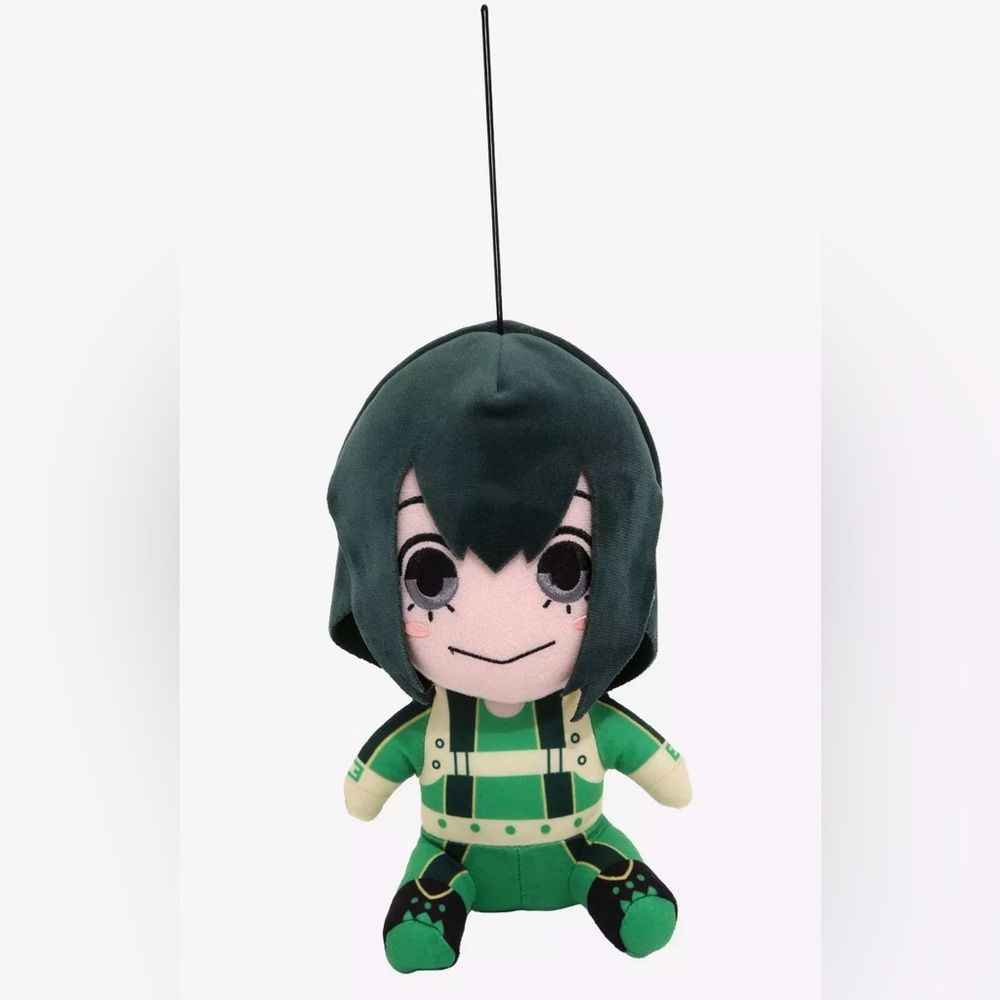 Official SITTING ASUI FROPPY HERO COSTUME My Hero Academia 7 in. Plush